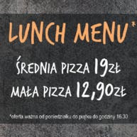 LUNCH MENU