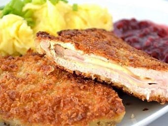 Cordon Bleu z polędwiczek wieprzowych