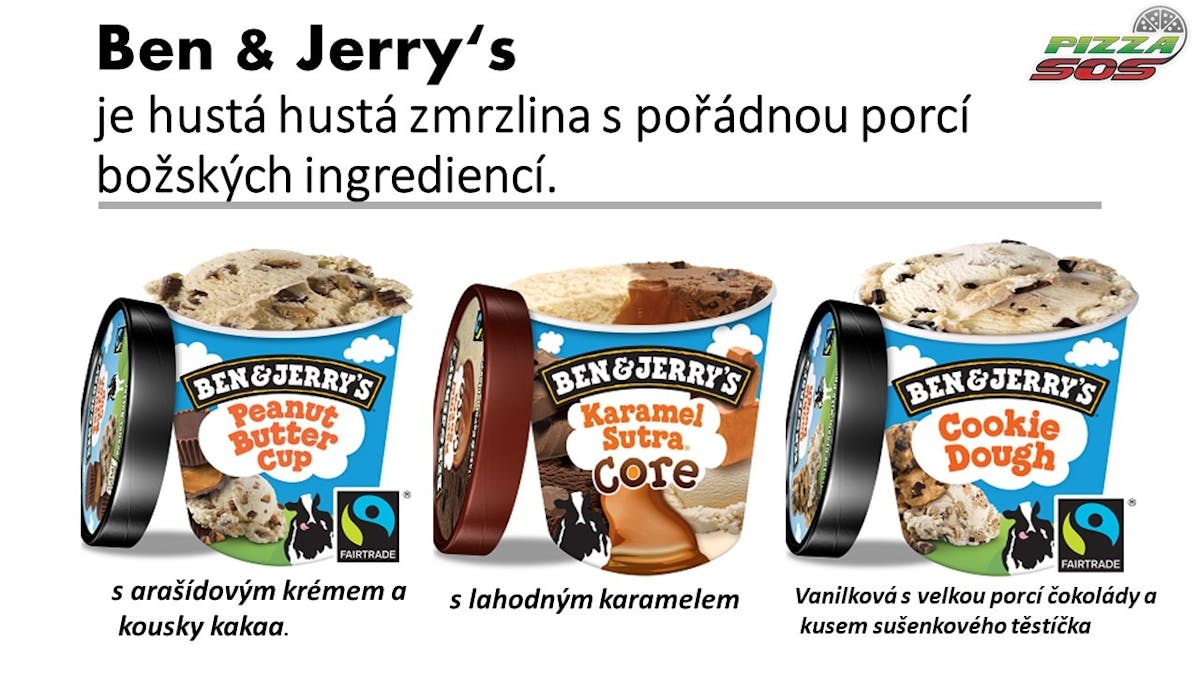 AMERICKÁ ZMRZLINA 500ml Ben & Jerry's