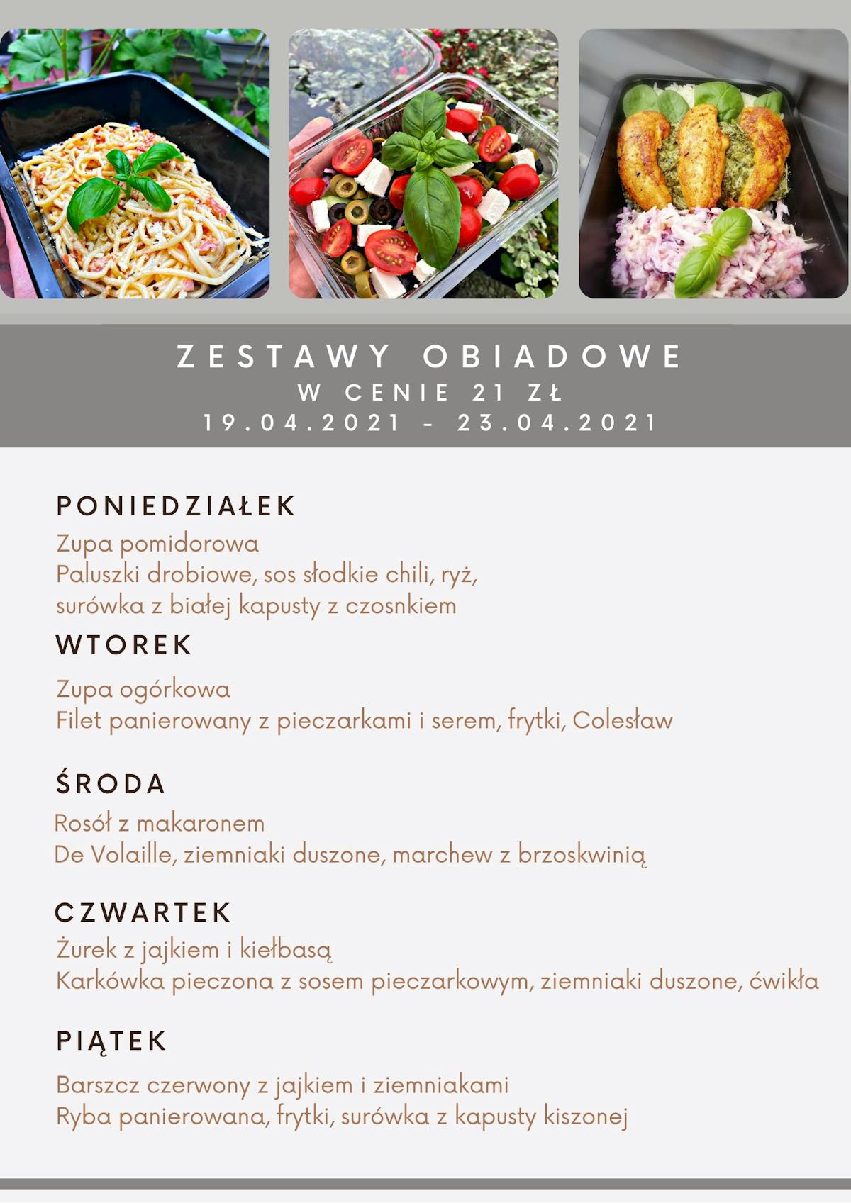 Zestaw Obiadowy