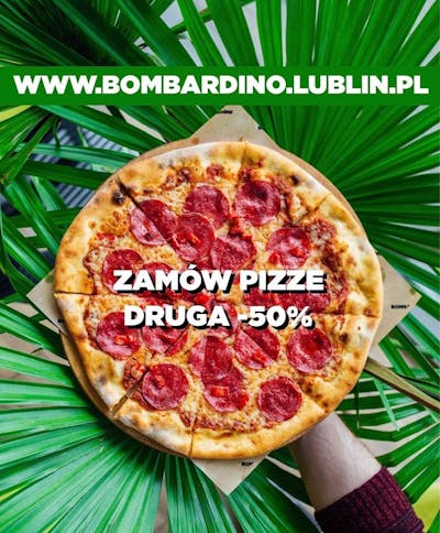 DRUGA PIZZA -50 %