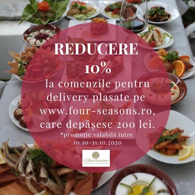 Discount 10% la comenzile mai mari de 200 lei