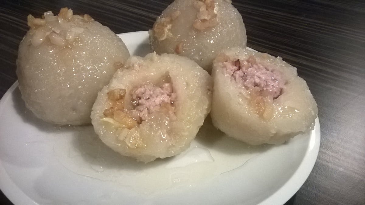Pyza mięsem