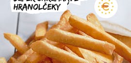 KAŽDÚ STREDU KU KAŽDEJ OBJEDNÁVKE PORCIA HRANOLIEK GRÁTIS!