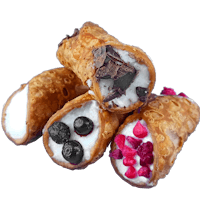 Zamów za min 35zł, a do każdej porcji otrzymasz pyszne ciasteczko cannoli