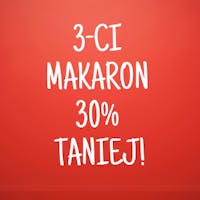 TRZECI MAKARON 30% TANIEJ