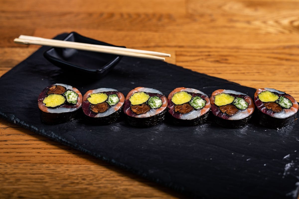 SASHIMI MAKI - rolki bez ryżu - 6 szt