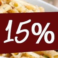 - 15% na pizze 40 cm i sos gratis