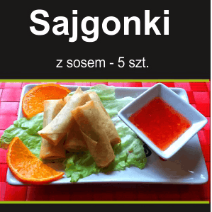 Pierożki i sajgonki